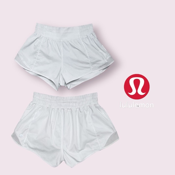 lululemon athletica Pants - Lululemon Hotty Hot Short *High-Rise 2.5"
White Size 6 Style# W7AY1R